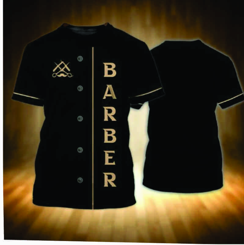 Uniforme para barberia negro